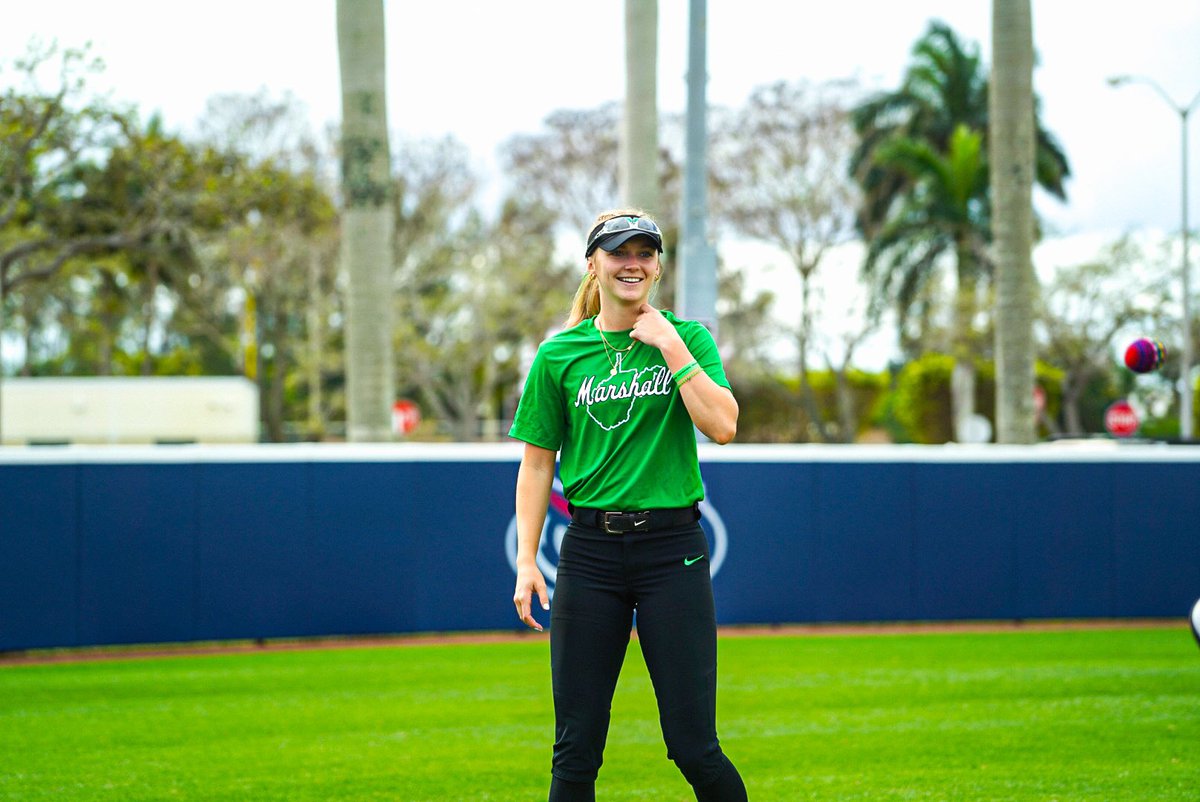 HerdSB's tweet photo. The girls in GREEN 💚 are BACK!

#WeAreMarshall https://t.co/pesHonP7ZJ