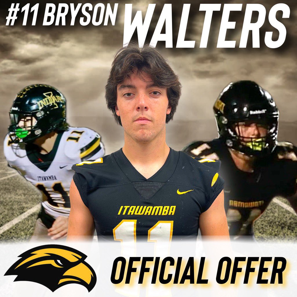 #AGTG After a great conversation with @Coach_Hall7 I am blessed and honored to receive my first D1 offer. Thank you Coach Hall and the USM staff for believing in me. #SMTTT @joemoreno_USM @C_Williams_ETK @MacCorleone74 @JeremyO_Johnson @SWiltfong247 @MohrRecruiting @clintahoots…