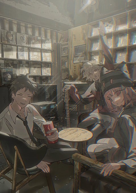 日向創 ,狛枝凪斗 ,七海千秋 「」|Nothekiosh1_のイラスト