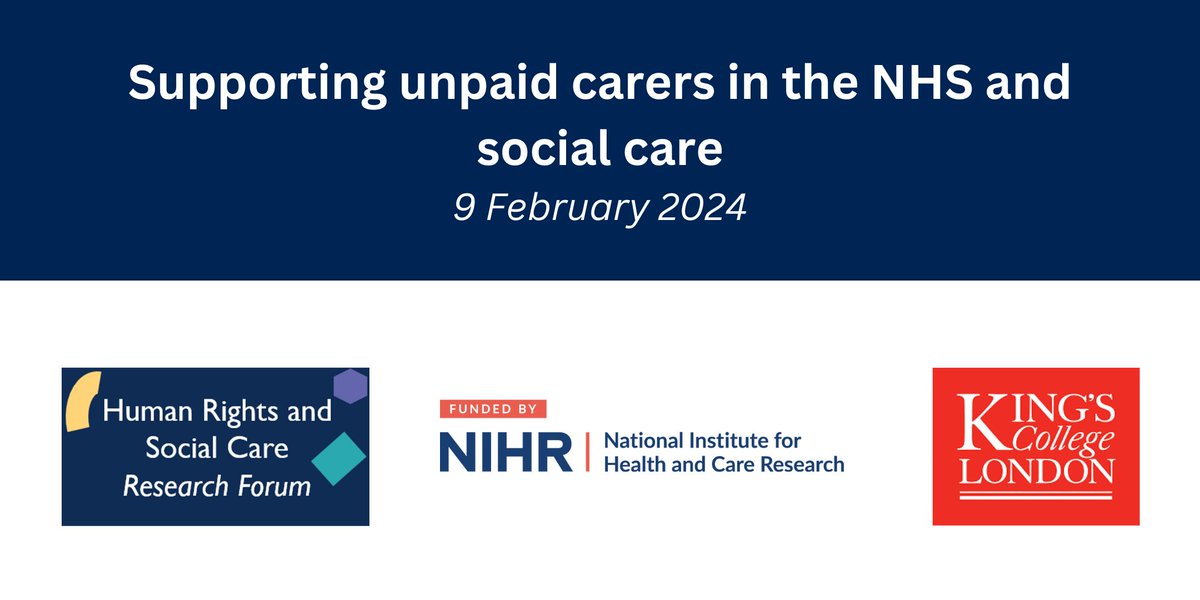 policyjo's tweet image. Interested in supporting unpaid carers in health and social care settings?

Join us online from 09:45 tomorrow for a free half day day conference with speakers from @NHSEngland, @tide_carers, @CareRightsUK and more.

YouTube link below👇 
youtube.com/watch?v=YXMWoi…

@hscwru