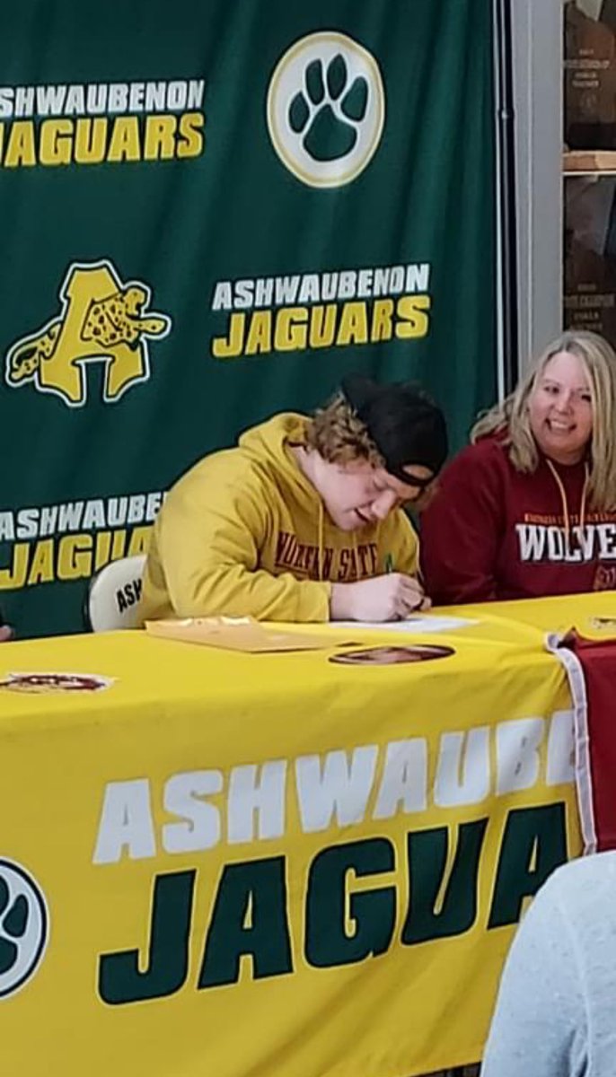 Congratulations <a href="/WilkerBrady/">Brady Wilker ‘24</a> on signing your National Letter of Intent to play college football at <a href="/NSUWolves_FB/">Northern State Football🐺 🏈</a>