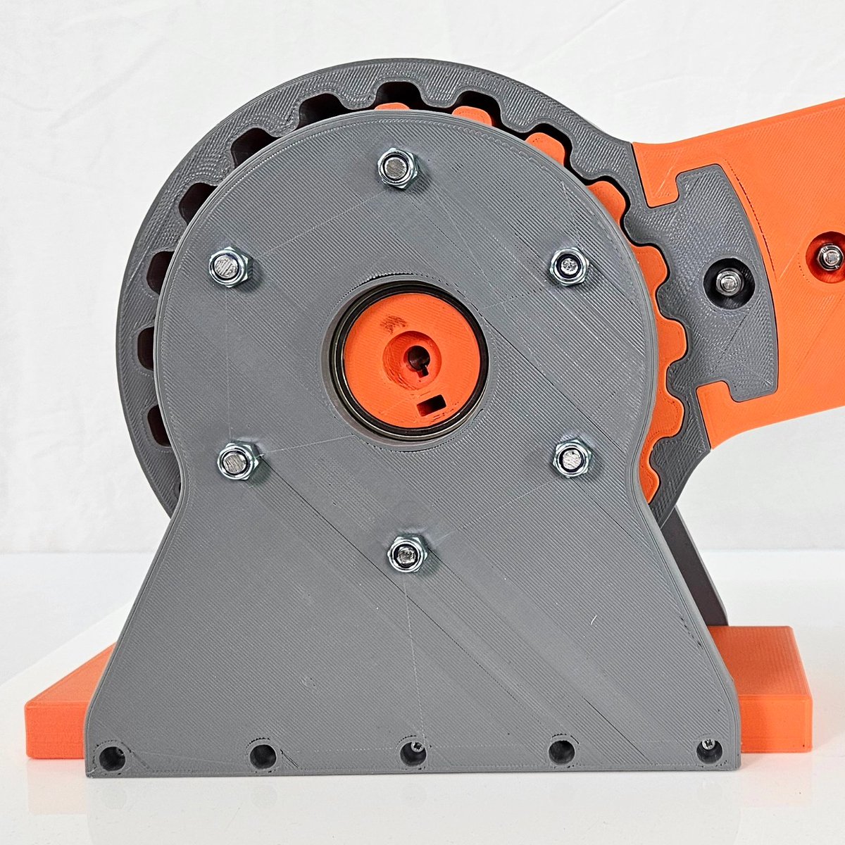 XRobotsUK's tweet photo. Can I get 200Nm out of this Cycloidal Drive? Full video: https://t.co/cozBdg4GFo
#cycloidal #reducer #3dprinted #testing #gears #machine https://t.co/RaUAw0W5S8
