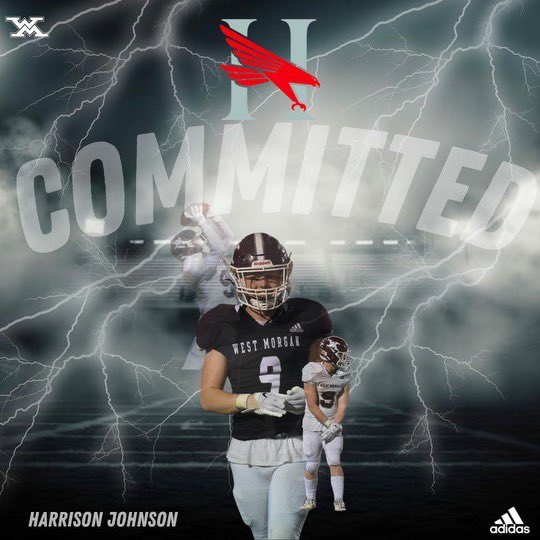 Harrison Johnson (@harrisonmj_10) on Twitter photo 100% Committed!!!! Excited and blessed for this opportunity!! #AGTG
<a href="/HawksFootball/">Huntingdon Football</a> <a href="/DrewNPhillips/">Drew Phillips</a> <a href="/RecruitWestMo/">West Morgan Football</a> <a href="/CGraham88/">Caleb Graham</a> <a href="/CoachDaviis/">Spencer Davis</a> <a href="/ProwlerRecruit/">The Prowler LLC</a> 100% Committed!!!! Excited and blessed for this opportunity!! #AGTG
<a href="/HawksFootball/">Huntingdon Football</a> <a href="/DrewNPhillips/">Drew Phillips</a> <a href="/RecruitWestMo/">West Morgan Football</a> <a href="/CGraham88/">Caleb Graham</a> <a href="/CoachDaviis/">Spencer Davis</a> <a href="/ProwlerRecruit/">The Prowler LLC</a>