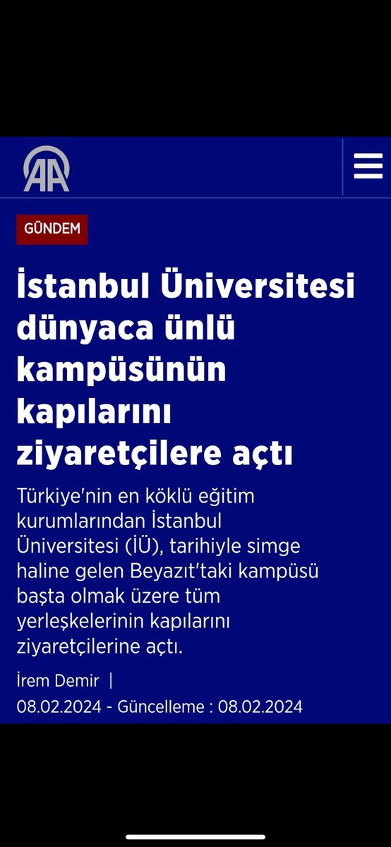 Fatih’te güvende hissettiğimiz tek yer okulumuz sınırlarıydı, bu sınırları kaldırmak hangi akla mantığa sığar.
Biz susmuyoruz siz de susmayın.
#iümüzedeğilokul