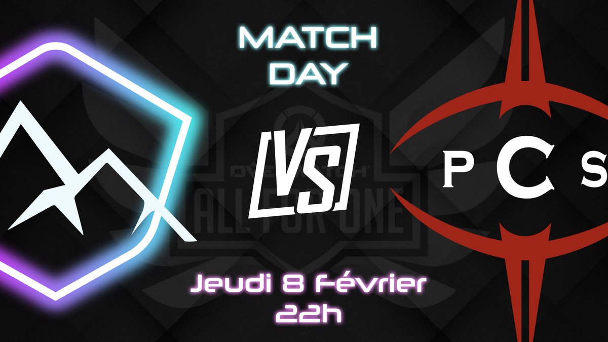 AscgEsport's tweet photo. Dernier match du stage 1 ce soir à 21h pour nos prétendants de chez Resilience qui affrontent les PC Esports de chez @PCS_Original en division Semi-Professionnel 1 du @PlayAllForOneFR.

Essayons de finir ce stage sur une bonne note ! 💪

#ReadyToAscend https://t.co/mmPs3smV5d