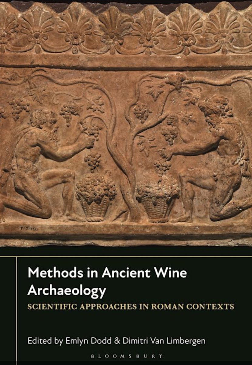 Thrilled that Methods in Ancient Wine Archaeology w/@DimitriVanL is published! 🎉🥳🍷

We gathered a phenomenal group of contributors to put together the first book of cutting-edge techniques to study #ancient #wine. 
Check it out: bit.ly/49mJkd5

A highlight thread…🧵