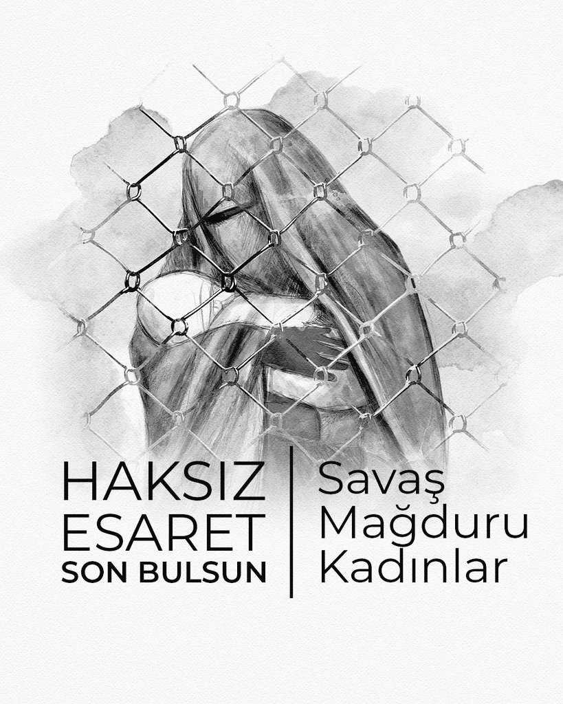 Bugün zulüm sadece Gazze'de yaşanmıyor. Tüm islam cografyasında insanlara zulmediliyor. Irak ve Suriye'de Hol, Rusafa ve Roj  kamplarda zor şartlarda kalan yüzlerce kadın ve çocuk var. Bu sese artık kulak verin.

Savaş Mağduru Kadınlar