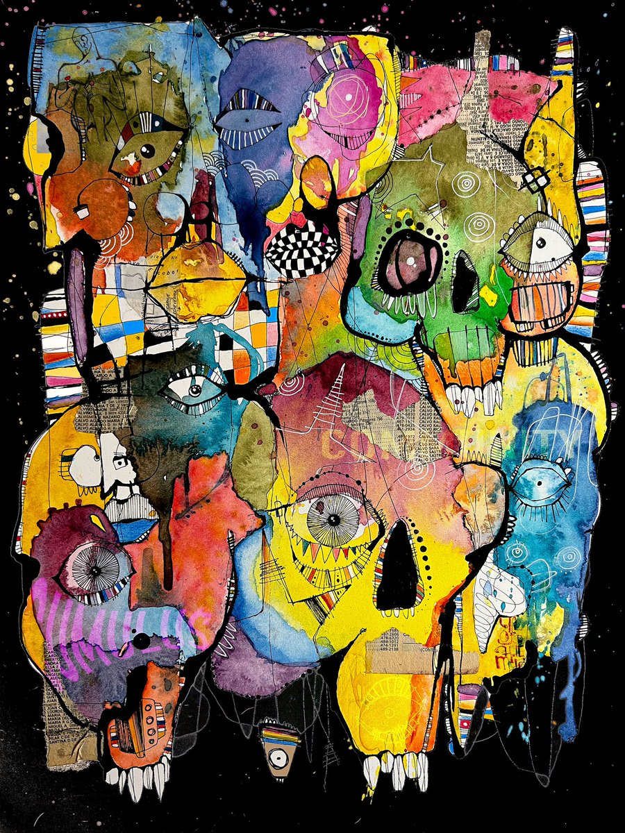 🟥🟧🟨⬜️⬜️⬜️

SOLD!!! 

Happy to share with you fam that

Another edition of ‘THE HEAP’ was picked up today 

On <a href="/exchgART/">Exchange Art</a> By the amazing collector <a href="/PlantFaceAsh/">Ash</a> !!

Estoy infinitamente agradecido…! 🙏🏻🫂

Que lo disfrutes amigo!❤️‍🔥

‘THE HEAP’
0.2 $SOL - 2 of 5 now!
🔗🔽