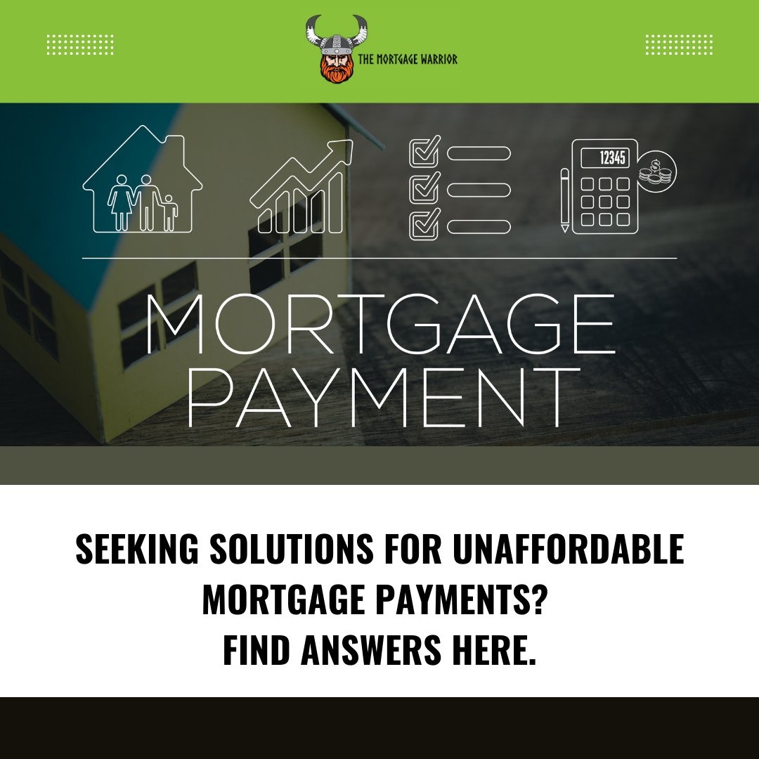 Seeking solutions for unaffordable mortgage payments? Find answers here.

For more information, visit our website themortgagewarrior.com

#mortgagehelp #financialtips #homeownership #housingassistance #loanmodification #governmentprograms #temporaryrelief #realest