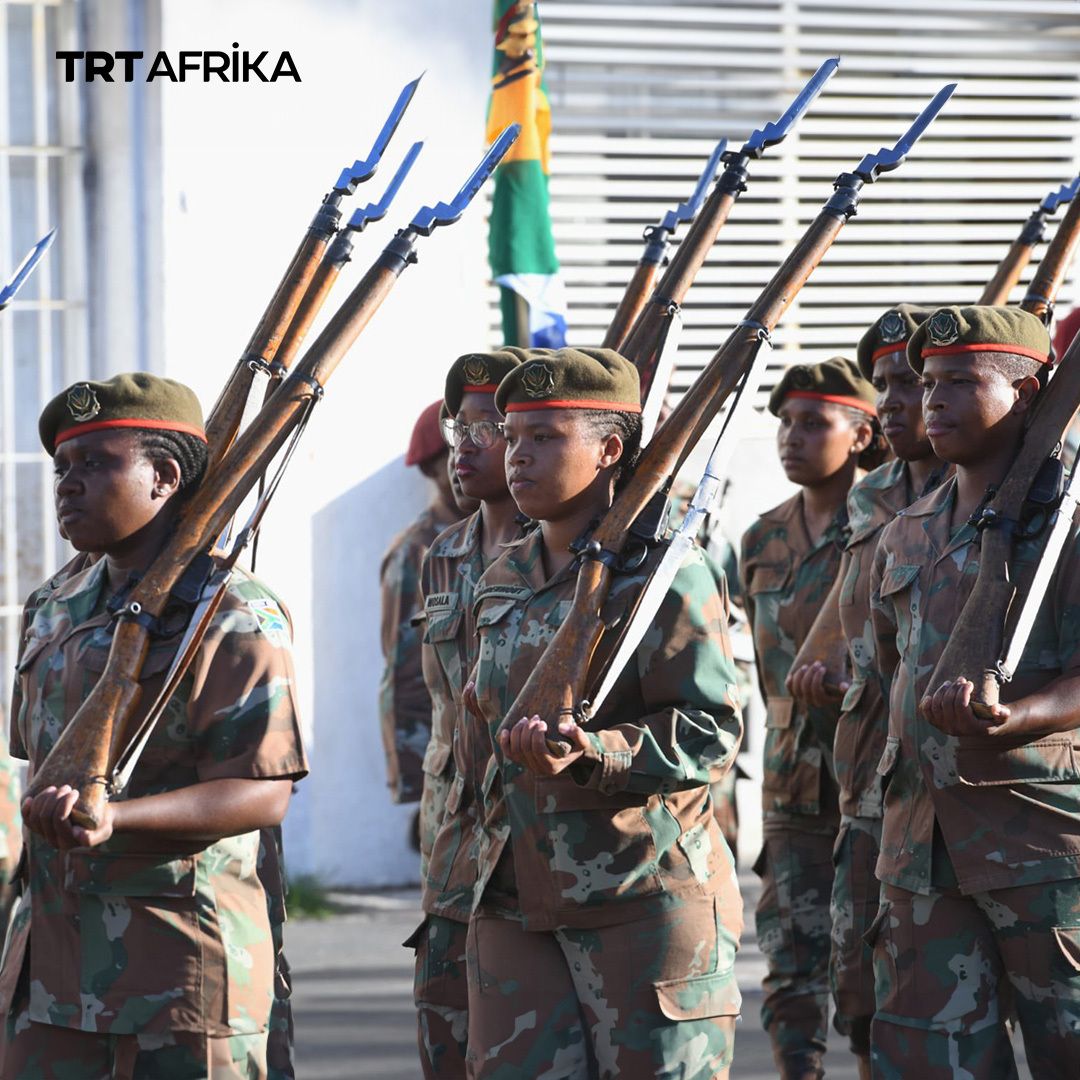 trtafrika's tweet photo. South African President Cyril Ramaphosa delivers his State of the Nation Address to parliament on Thursday as the country prepares for elections this year.

He speaks on issues including democracy, climate change and the economy as well as the country's past liberation struggle. https://t.co/MmkSD3oLct
