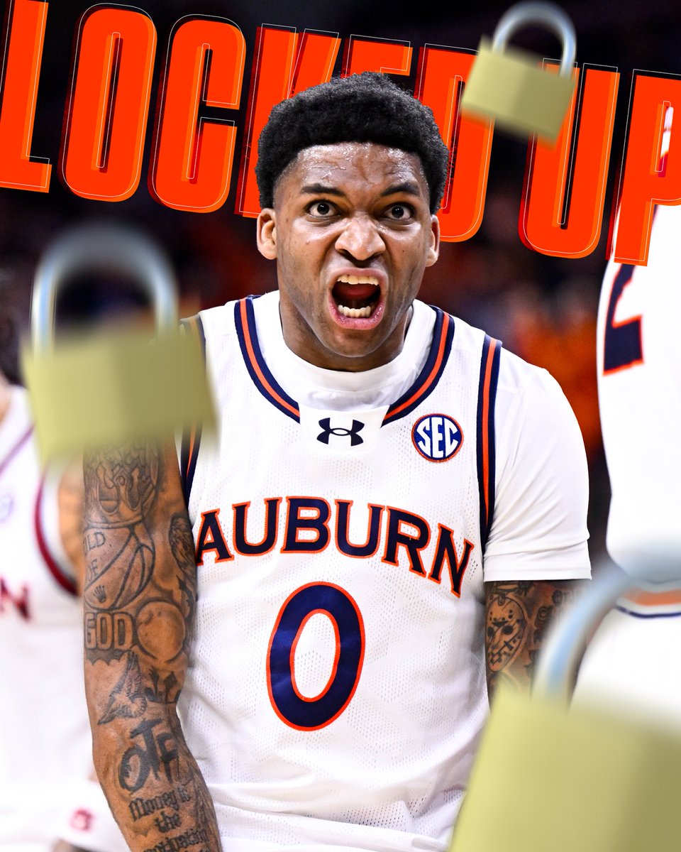 AuburnMBB's tweet image. Probably the best way to end a half 😤