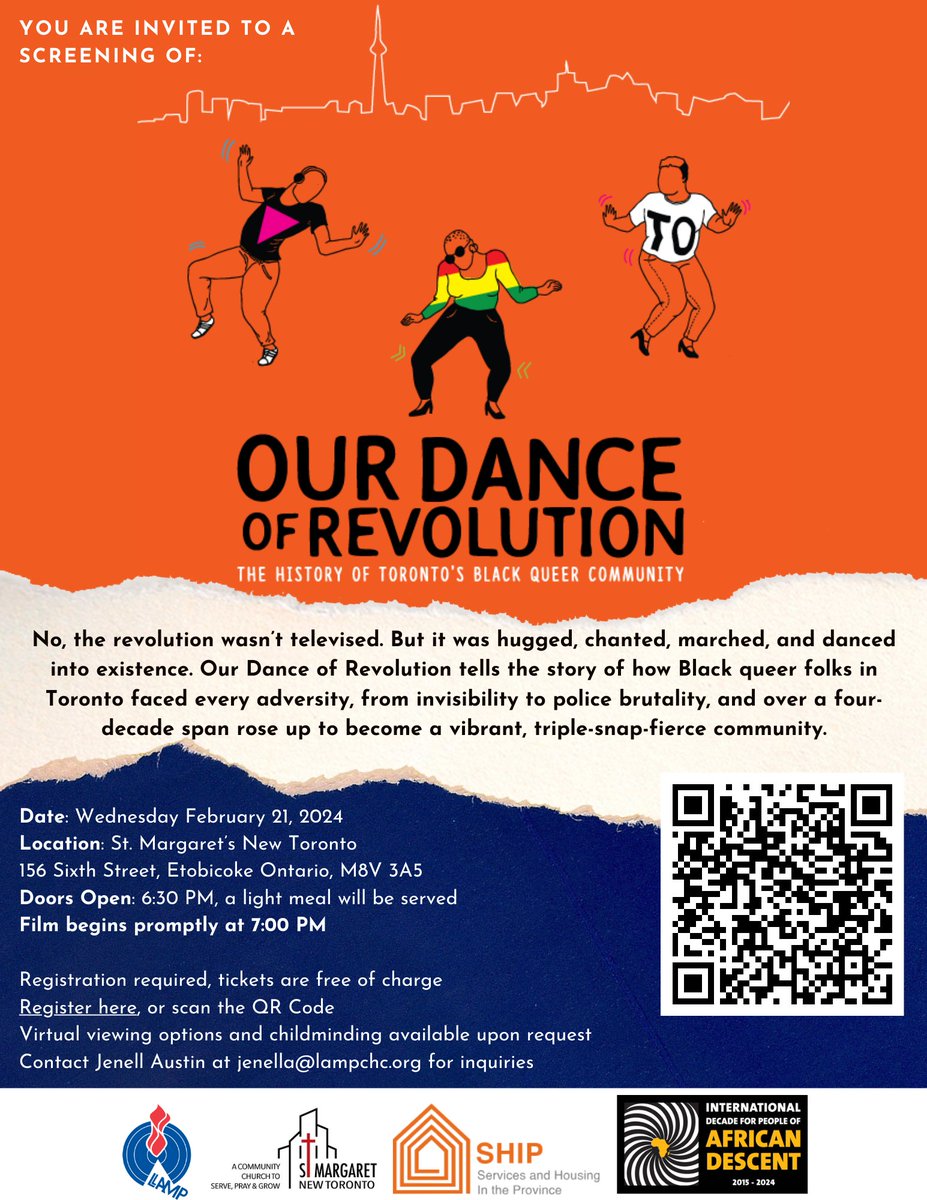 Join us for a journey through history and dance, as we unveil the untold stories of Toronto’s Black Queer Community. 🌈✊🏿 #OurDanceOfRevolution #UnityInDiversity