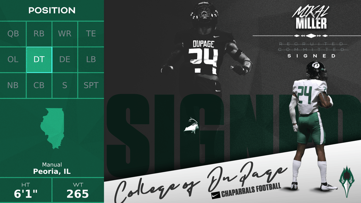 Dupage_Football's tweet image. 🆕#Chap 🖊️🚨
Welcome, @KELKELcertfied