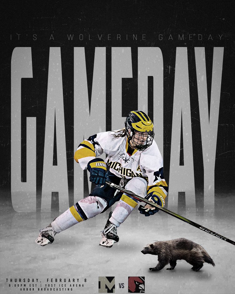 Late night Thursday games at Yost >>> 

🆚 Concordia-Ann Arbor
📍 Yost Ice Arena
⏰ 8:00PM EST
🎥 <a href="/ArborBroadcast/">Arbor Broadcasting</a> 

#GoBlue〽️ #collegegameday