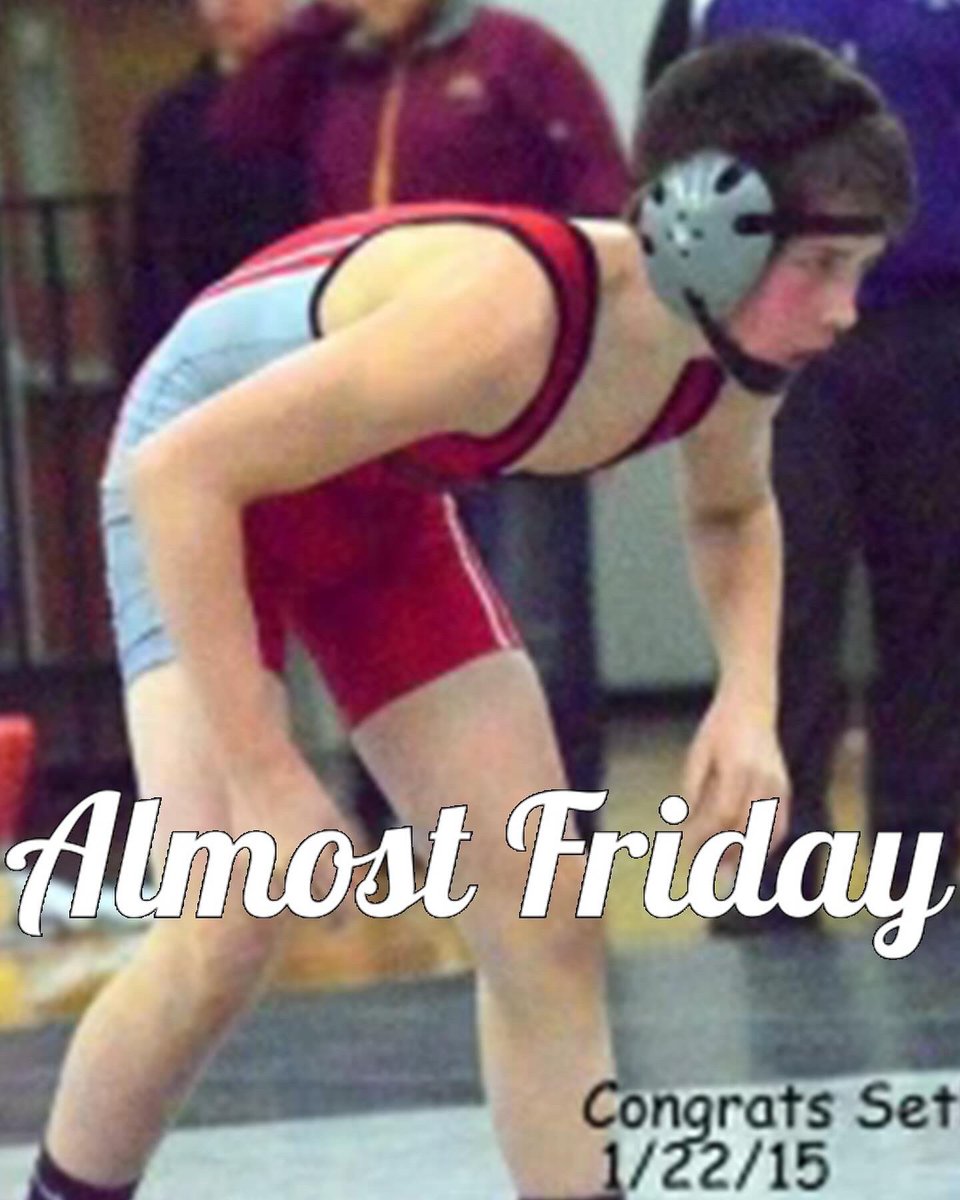 nsuwolves_wr's tweet photo. It’s almost Friday and almost our last home dual of the season! 
#SeniorNight https://t.co/jiVltMthYo