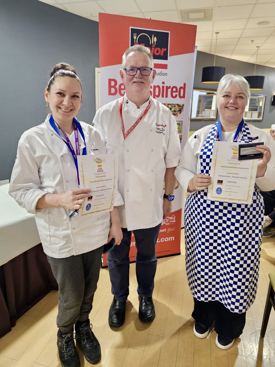 Massive congratulations goes out to the best in class winners🏆👏 Major Chefs Culinary Challenge @ South Devon College @sdcollege @ExeterCollege @Craft_Guild @HRC_Event @HorizonNews