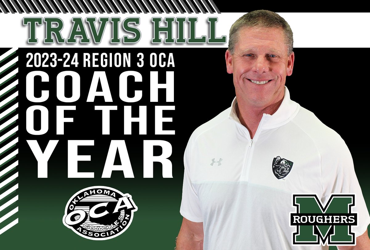 Congratulations, Travis Hill!
 OCA 2023-24 Region 3 Coach of the Year.