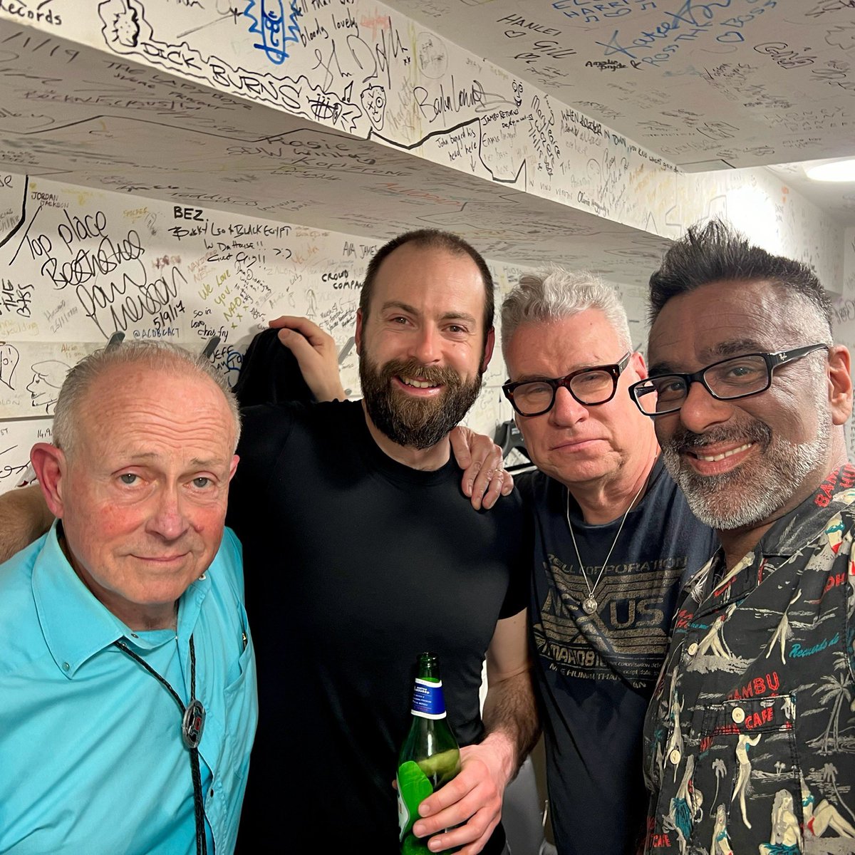 The @DodgeBrothers backstage at @pizzajazzclub Holborn last night. Thank you to everyone who came, we had a ball. Our next dates are now on sale… pizzaexpresslive.com/whats-on/the-d… (Avoid disappointment and get your tickets early) 01 October 2024 04 February 2025 #thedodgebrothers