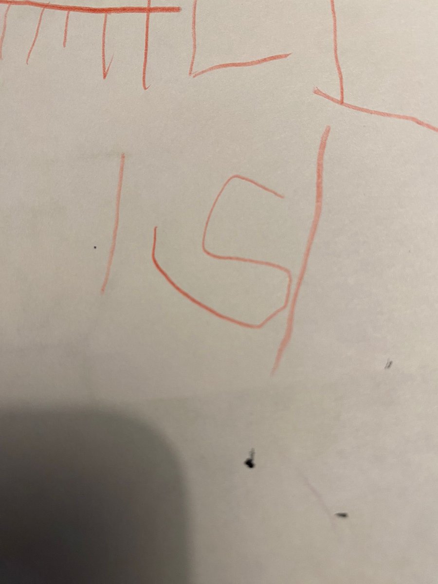 ”Miten kirjoitetaan ”isi”?” Aika onnistunutta kyllä 3-vuotiaalta 😄