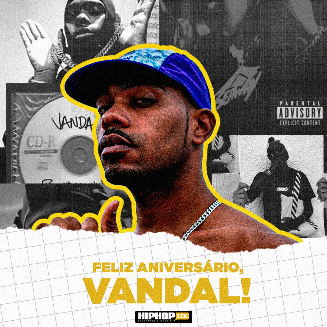 O aniversariante do dia é o rapper Vandal, percursor do grime e do drill no Brasil!

Vida longa, <a href="/Vandaldeverdade/">VANDAL</a>!