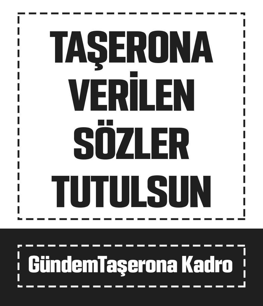 #𝙃𝘽𝙔𝙎-𝘿𝙀𝙍 (@hbys_der) on Twitter photo #HaktırTaşeronaKadro
T A Ş E R O N
S İ Z L E R E
Ç A Ğ R I D A
B U L U N U Y O R
HAKKIMIZ OLAN KADROYU AÇIKLAYIN
<a href="/isikhanvedat/">Prof. Dr. Vedat Işıkhan</a> <a href="/vedatbilgn/">Vedat Bilgin</a> <a href="/hakiskonf/">HAKİŞ KONFEDERASYONU</a> <a href="/turkiskonf/">TÜRK-İŞ</a> <a href="/HakanToy06/">Hakan Toy🇹🇷</a> <a href="/KOOPISSENDIKASI/">Koop-İş Sendikası</a> <a href="/devletsert/">Devlet Sert</a> <a href="/hakismahmut/">Mahmut Arslan</a> <a href="/TarkanZengin/">Tarkan Zengin</a> @arzuerdemDB <a href="/M_Levent_Bulbul/">Muhammed Levent BÜLBÜL</a> #HaktırTaşeronaKadro
T A Ş E R O N
S İ Z L E R E
Ç A Ğ R I D A
B U L U N U Y O R
HAKKIMIZ OLAN KADROYU AÇIKLAYIN
<a href="/isikhanvedat/">Prof. Dr. Vedat Işıkhan</a> <a href="/vedatbilgn/">Vedat Bilgin</a> <a href="/hakiskonf/">HAKİŞ KONFEDERASYONU</a> <a href="/turkiskonf/">TÜRK-İŞ</a> <a href="/HakanToy06/">Hakan Toy🇹🇷</a> <a href="/KOOPISSENDIKASI/">Koop-İş Sendikası</a> <a href="/devletsert/">Devlet Sert</a> <a href="/hakismahmut/">Mahmut Arslan</a> <a href="/TarkanZengin/">Tarkan Zengin</a> @arzuerdemDB <a href="/M_Levent_Bulbul/">Muhammed Levent BÜLBÜL</a>
