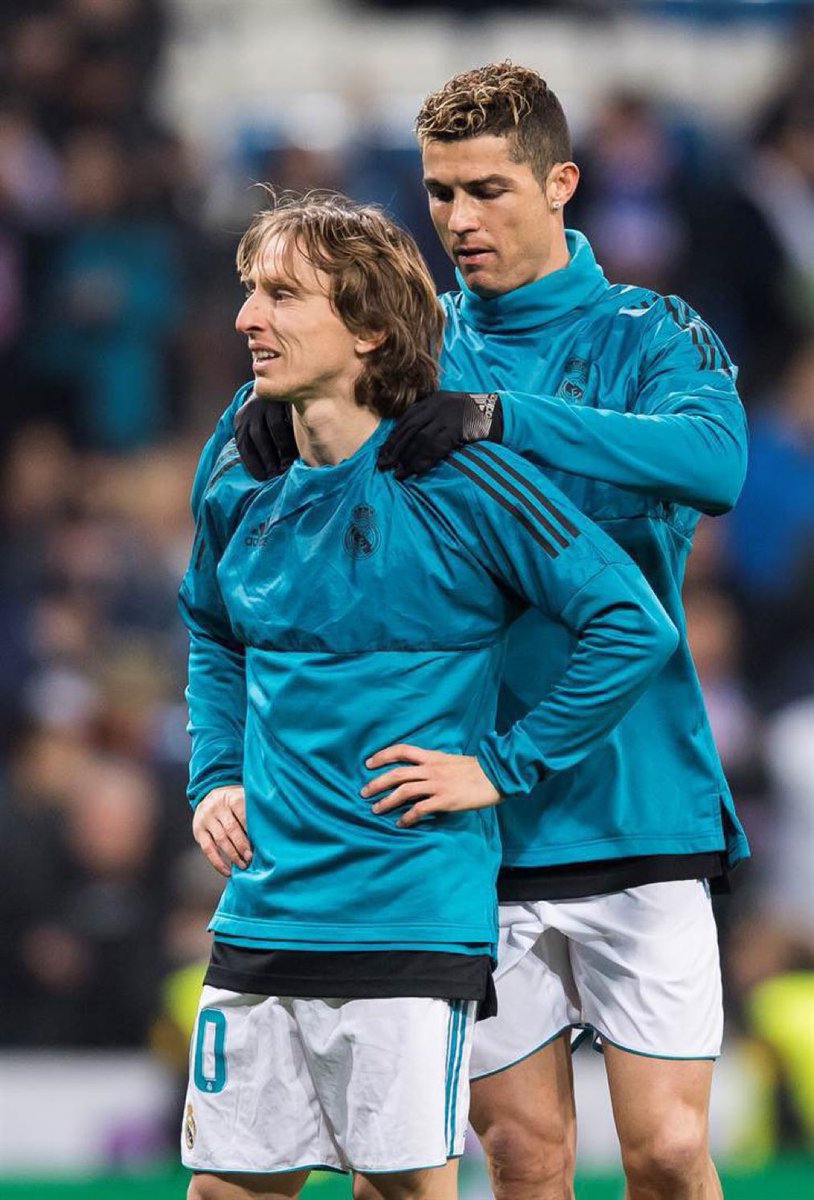 MadridXtra's tweet photo. Cristiano Ronaldo and Luka Modric drawn in the same group for Nations League… 🤍 https://t.co/FM4cFKDjV2