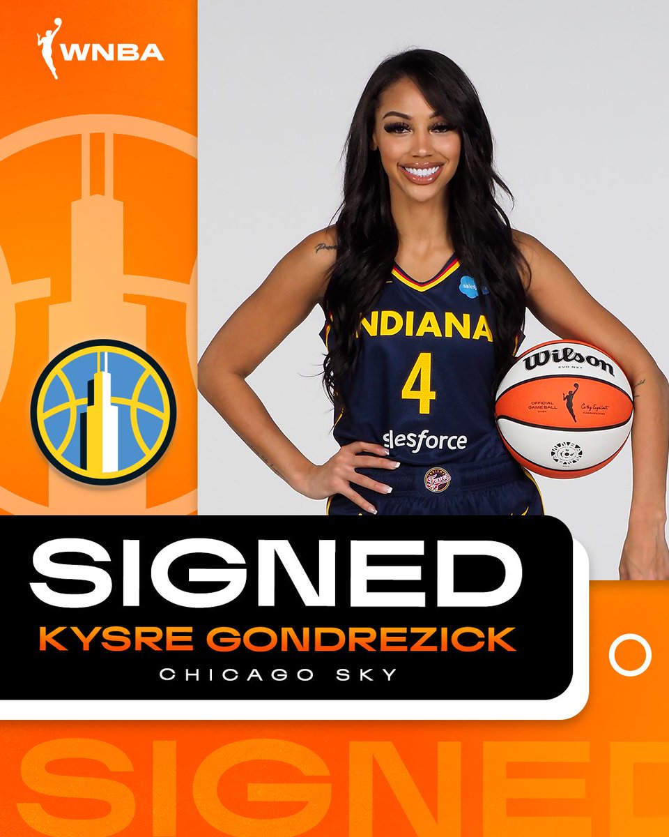 SIGNED ✍️

2021 #4 pick @KysreRae has signed a training camp contract with the @chicagosky 

#WNBAFreeAgency