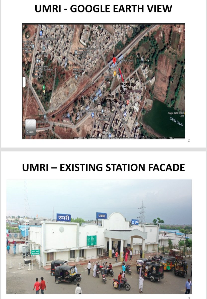 drmhyb's tweet photo. #HYBdivnRailInfra update:
UMRI Railway Station, Maharashtra is set to undergo a redevelopment under the #AmritStations Scheme, offering a fusion of modern and exquisite Passenger Amenities.
#SCRInfraUpdates
#RailInfra
@SCRailwayIndia https://t.co/iJC1MseoDn