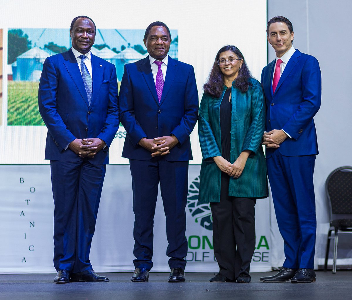 africa_finance's tweet photo. Zambian President, His Excellency @HHichilema, President Biden’s Senior Advisor, @amoshochstein, and AFC President &amp; CEO, Samaila Zubairu convened the Partnership for Global Infrastructure and Investment (PGI) Lobito Corridor Private Sector Investor Forum in #Lusaka today. https://t.co/77DBlFFSqG