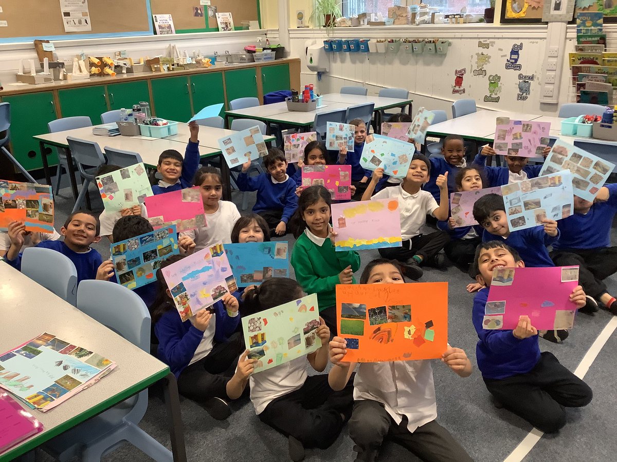 SHPYear1's tweet photo. As part of children’s mental health week the children have been thinking about things that make them feel calm. 

They enjoyed creating a ‘happy place’ collage and are excited to display these at home and use them when they want to feel calm. #MyVoiceMatters https://t.co/aqszCXmvm1