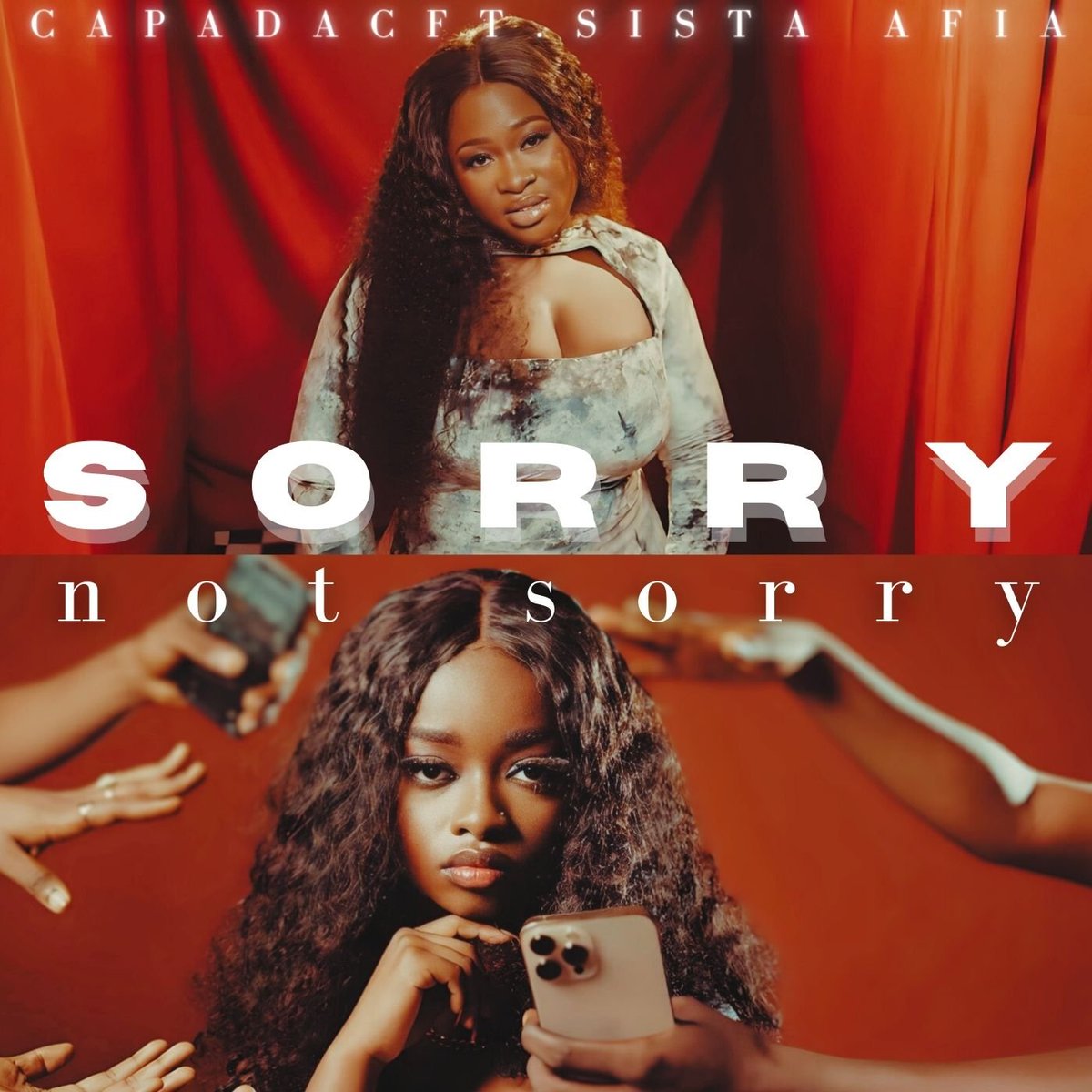 🎶NowPlayingOnLuvFm🎶 🎶Sorry Not Sorry🎶by @iamcapadac feat @sista_afia 🔛#DriveTimeOnLuv 🚗 W/@MelvinDaEnigma X @SamuelJupitar X @djayhashtag1 📻 Experience The Joy 🇬🇭