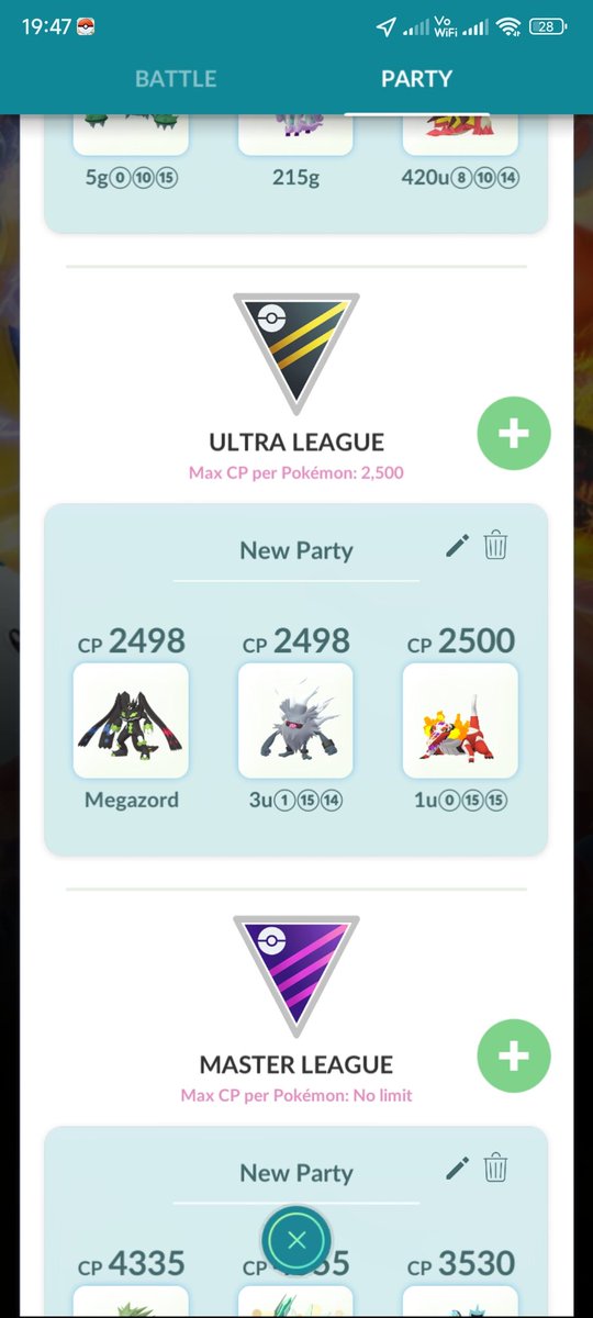 First time in the leaderboard with this Zygarde team that i definitely didn't just throw together at random because i wanted to use all these Pokemon 😵‍💫. A 5-0 last set completed a +134 point day 💦
#GBL #GOBattleLeague #Leaderboard #PokemonGOApp