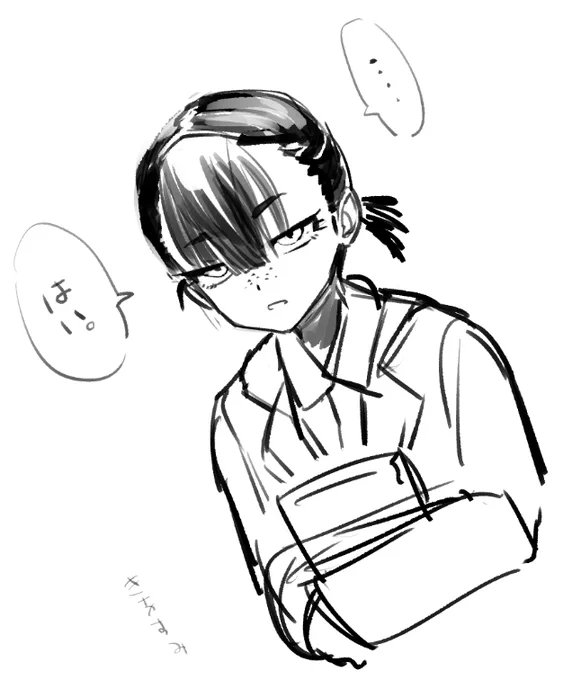野暮ったくて反応のうすいそばかす娘も良い(しみじみ) 