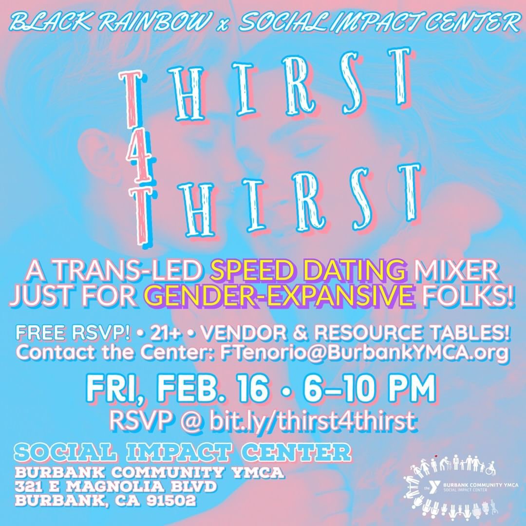 💕Next week we are sharing expungement resources for our Trans and GNC community at the YMCA’s SIC for a a speed dating event! we will show you how easy it is to send a letter to the Board Of Supervisors for the TGI Wellness and Equity Fund! RSVP @ bit.ly/thirst4thirst
