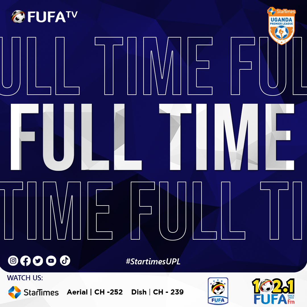 fufatv1's tweet image. FT | Vipers 0-0 Gaddafi

#VIPGAD | #StarTimesUPL
#HomeOfUgandanSport