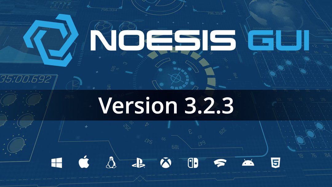 noesisengine's tweet photo. #NoesisGUI v3.2.3 is now available!

📝 https://t.co/bBOhSBzSOy
💾 https://t.co/xC1Vu8RepH
🗨 https://t.co/l89L1SDLHW https://t.co/aeh3s7RjKL