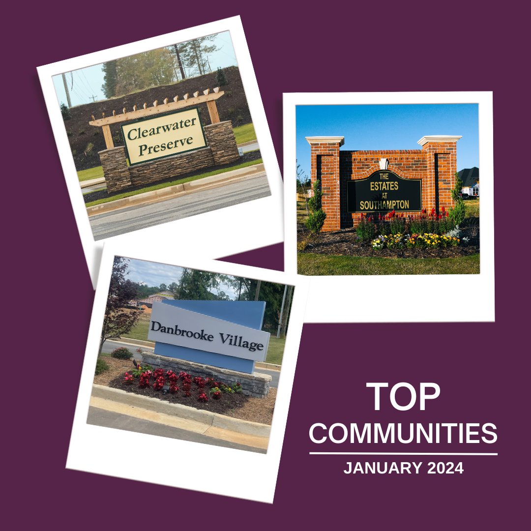 BHHSBeazley's tweet photo. Congratulations to our Communities of the Month!⁠
⁠
Top 3 Communities
Clearwater Preserve
The Estates at Southampton
Danbrooke Village
⁠
#BHHSBeazleyRealtors #BHHS #Foreveragents #ForeverCSRA #BeazleysBest #connect #relationships https://t.co/1rnsuGuYY4