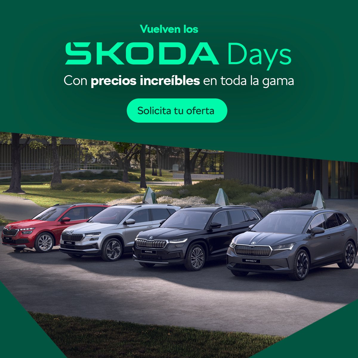 FCMotorSkoda's tweet photo. Solicita tu oferta ya. Llámano #SKODAdays #fuentedecantos #almendralejo #motor #skodafuentedecantosmotor https://t.co/hwSk0phXNh