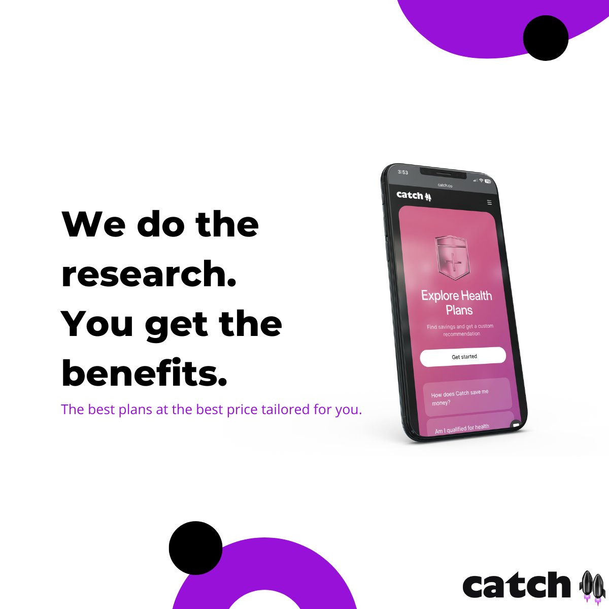 The best plans at the best price, sign up today.
cci7.short.gy/catch
#healthinsurance #benefits #catch