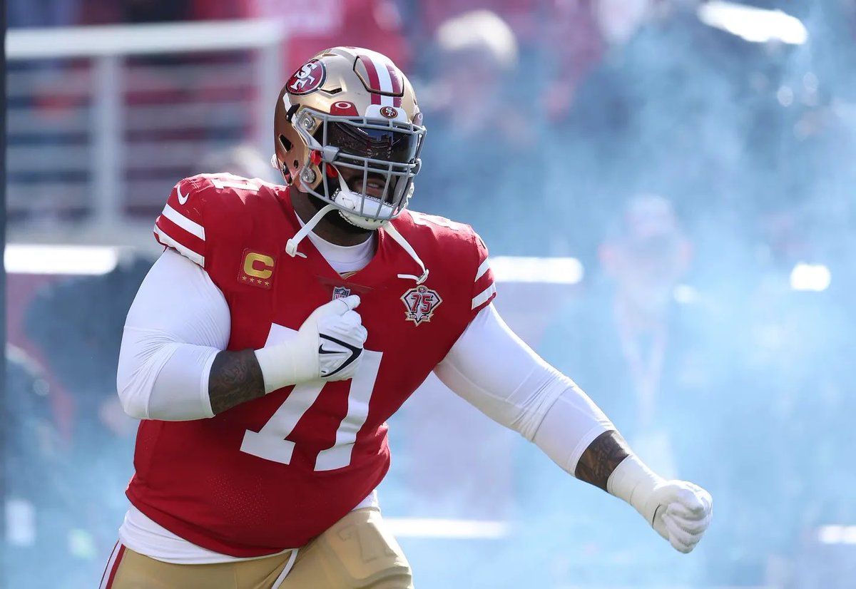 𝗧𝗥𝗘𝗡𝗗𝗜𝗡𝗚: #49ers star LT Trent Williams says winning a Super Bowl after dealing with cancer would be a “fairy tale” for him, he told ESPN.

“It would be like one of those fairy tales. It’s like something you can only dream about. It’s hard to even describe what that