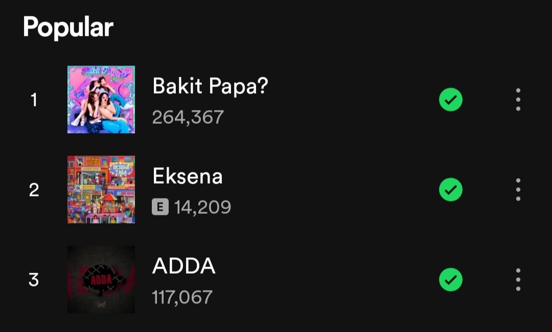 yuhruuh's tweet photo. As of February 9, 2024

Eksena on Spotify +2,311 streams
YARA +226 monthly listeners

If you love YARA, let's increase this number!

@official__yara #YARA_PH
#YARA_EKSENA https://t.co/HN1meAOit8