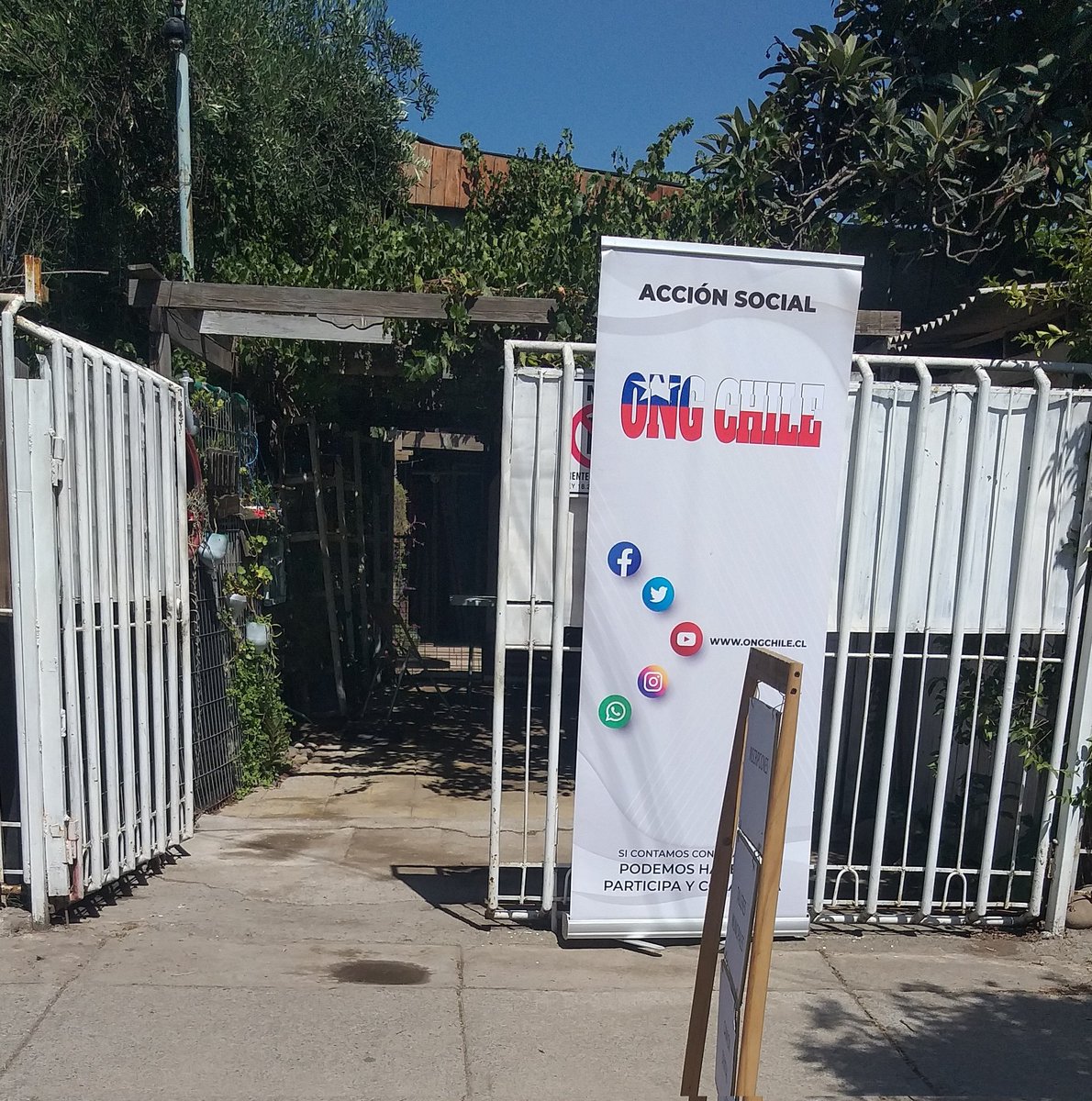 OngChile's tweet photo. Aquí en la comuna de La Florida, en las inscripciones de talleres gratuitos de la municipalidad de la Florida, y para operativo dentales de Comudef https://t.co/SreldO29Ry