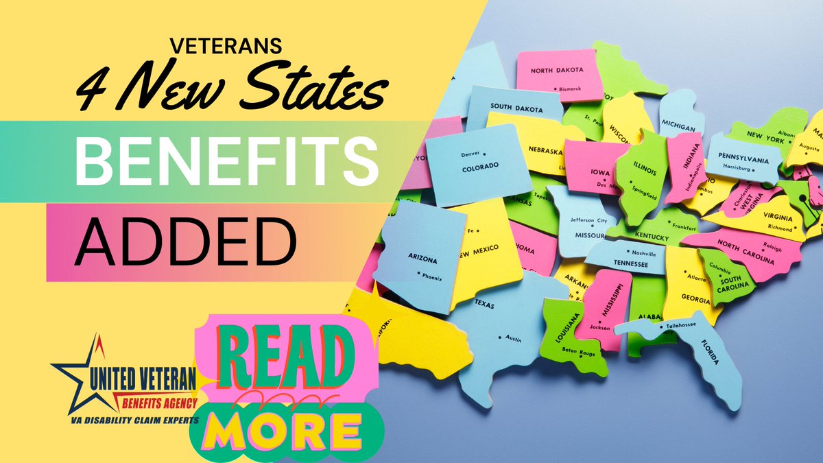 It's time to check out the updates made to the Veteran State Benefits Index.
Four new states added. Are you getting everything your entitled to as a veteran?
Read: wix.to/RP2K1Ek
#statebenefits #perks #california #georgia #wisconsin #iowa #veterans #vaclaims #vabenefits