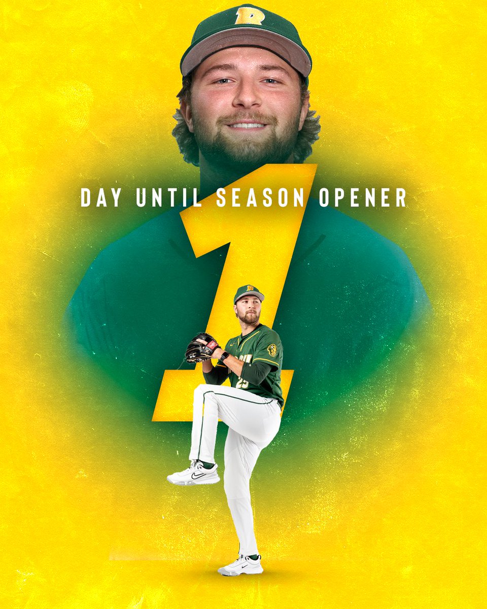 We know, we know, this is the last one of these, we promise😉 Because WE PLAY BASEBALL TOMORROW! Time to Puetz on the cleats and take the field