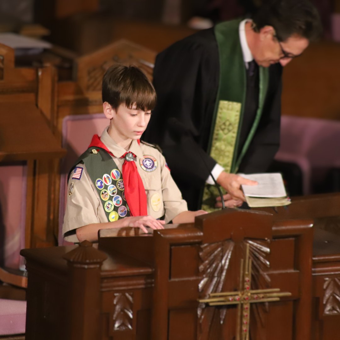 BostonAvenueUMC's tweet image. What a joy to celebrate Scout Sunday with Boy Scout Troop 20, chartered with us for over 100 years! We were especially moved by Max, a current scout, who shared his enriching journey with Troop 20.

#ScoutSunday #Troop20 #BeTheChurch #LifeAtBostonAvenue #PhotosOfTheDay