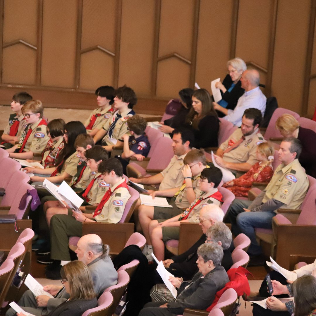 BostonAvenueUMC's tweet image. What a joy to celebrate Scout Sunday with Boy Scout Troop 20, chartered with us for over 100 years! We were especially moved by Max, a current scout, who shared his enriching journey with Troop 20.

#ScoutSunday #Troop20 #BeTheChurch #LifeAtBostonAvenue #PhotosOfTheDay