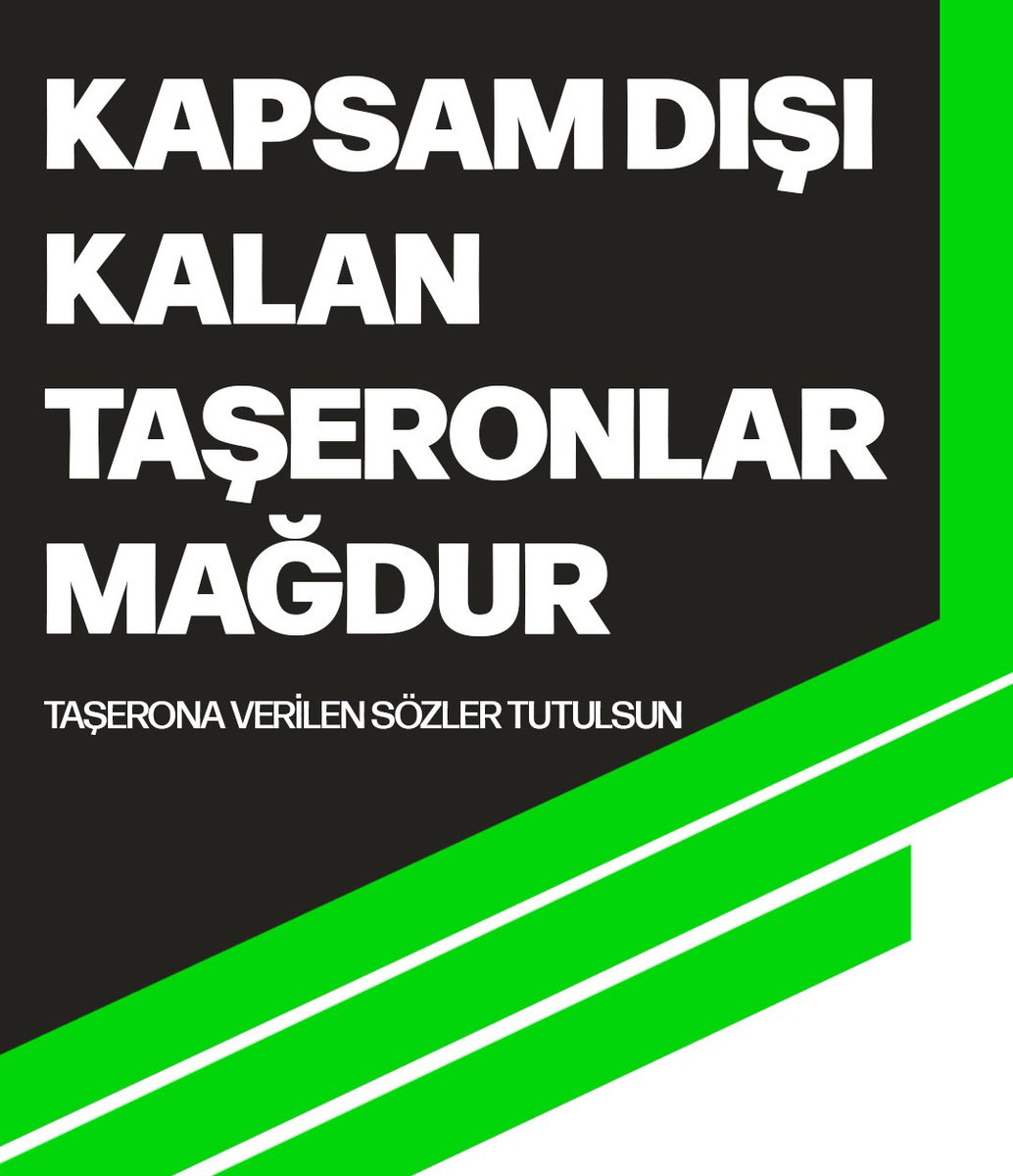 #HaktırTaşeronaKadro
Devlettin bize kadro sözü var, dosya hazır dendi 
Seçimden sonra dendi
Ama.............