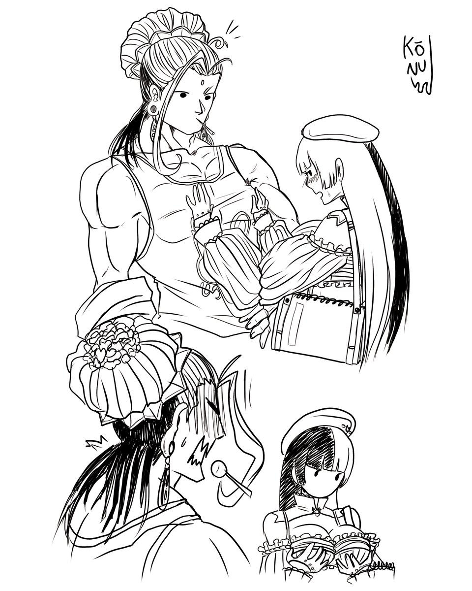 Minto_tanuki's tweet photo. Mi Oc (Donatella Costanze)
conociendo a Buddha 🪷✨️
.
#shuumatsunovalkyrie 
#RecordofRagnarok 
#snv
#ror
#buddha
#Oc https://t.co/POQ5FcRIA6