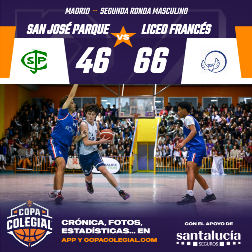 Copa Colegial (@copacolegial) on Twitter photo <a href="/CorasBasket/">Basket Corazonistas</a> <a href="/BasketAgusti/">Basket Agusti</a> <a href="/sergiogma11/">Sergio Garcia-Muñoz Álvarez</a> <a href="/Sport_fernandez/">Sport Fernandez</a> <a href="/Basketsmp/">Baloncesto SMP</a> <a href="/BachilleratoFF/">Fomento Fundación</a> <a href="/ColegioJoyfe/">Colegio JOYFE</a> <a href="/Colegio_Brains/">Colegio Brains</a> <a href="/EstudioCD/">C.D Estudio</a> <a href="/photocrama/">photocrama</a> #CopaColegialMadrid
💫 SEGUNDA RONDA
⛹️⛹️♂️ x2
"Los búhos de <a href="/baloncestoliceo/">C.B. Liceo Francés</a> se llevan el bote en la Ciénaga de <a href="/SjPbasket/">SJPbasket</a>"
✍️ Ignacio Novo
📸 <a href="/photocrama/">photocrama</a>
DUELO ⛹️♂️ copacolegial.com/madrid/partido…
DUELO ⛹️ copacolegial.com/madrid/partido…
#VuelvelaMagia <a href="/CorasBasket/">Basket Corazonistas</a> <a href="/BasketAgusti/">Basket Agusti</a> <a href="/sergiogma11/">Sergio Garcia-Muñoz Álvarez</a> <a href="/Sport_fernandez/">Sport Fernandez</a> <a href="/Basketsmp/">Baloncesto SMP</a> <a href="/BachilleratoFF/">Fomento Fundación</a> <a href="/ColegioJoyfe/">Colegio JOYFE</a> <a href="/Colegio_Brains/">Colegio Brains</a> <a href="/EstudioCD/">C.D Estudio</a> <a href="/photocrama/">photocrama</a> #CopaColegialMadrid
💫 SEGUNDA RONDA
⛹️⛹️♂️ x2
"Los búhos de <a href="/baloncestoliceo/">C.B. Liceo Francés</a> se llevan el bote en la Ciénaga de <a href="/SjPbasket/">SJPbasket</a>"
✍️ Ignacio Novo
📸 <a href="/photocrama/">photocrama</a>
DUELO ⛹️♂️ copacolegial.com/madrid/partido…
DUELO ⛹️ copacolegial.com/madrid/partido…
#VuelvelaMagia