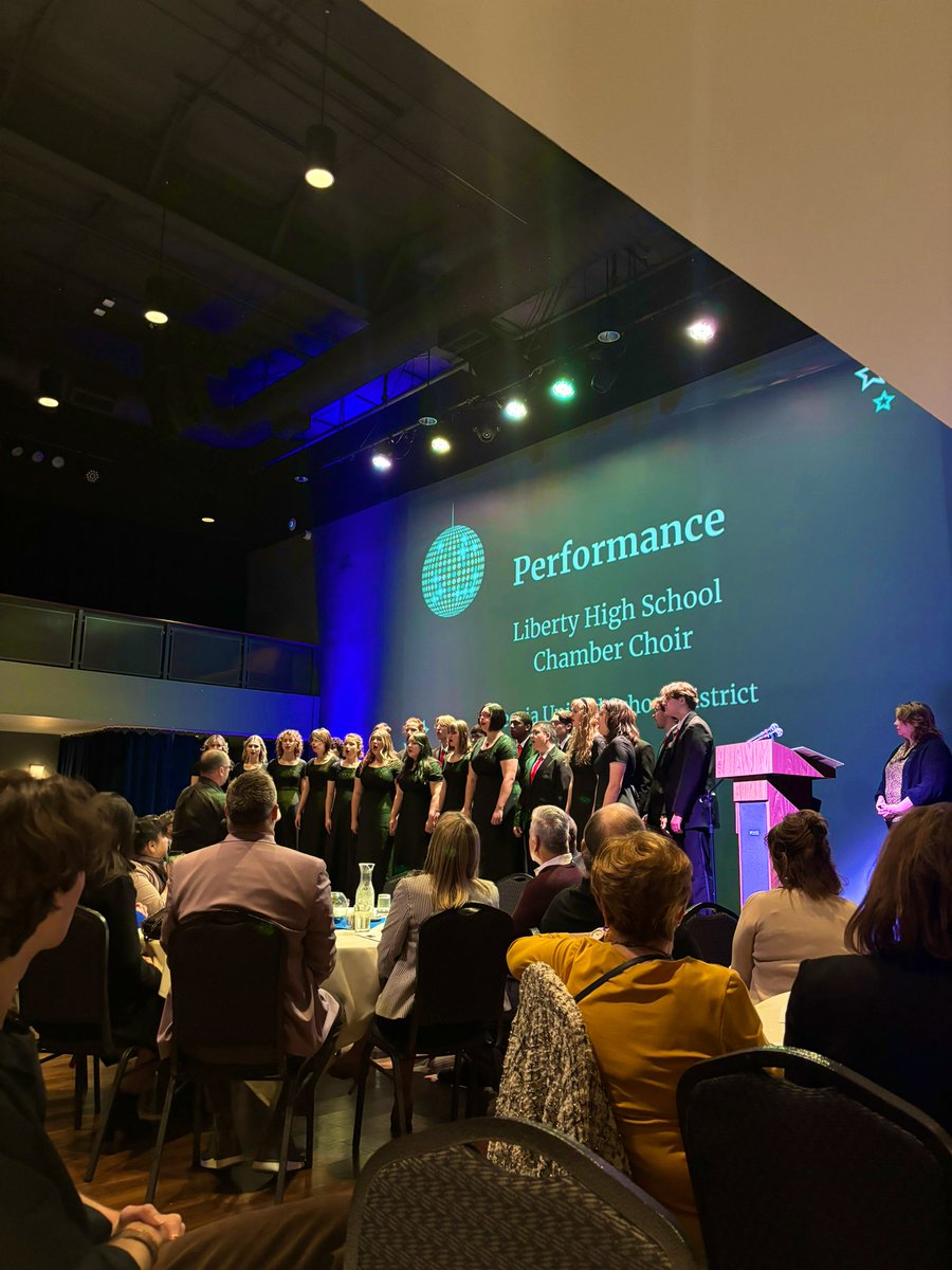 Opening the 2024 ASPRA*tion Awards Celebration with the Liberty High School Chamber Choir 🎶 #awards #aspra